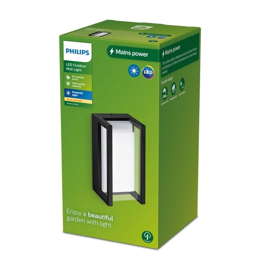 Philips - LED Āra sienas lampa PYRONA LED/12W/230V IP44