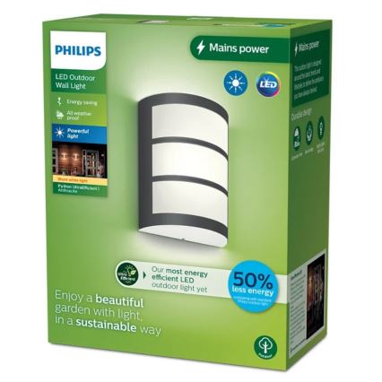 Philips - LED Āra sienas lampa PYTHON LED/3,8W/230V IP44