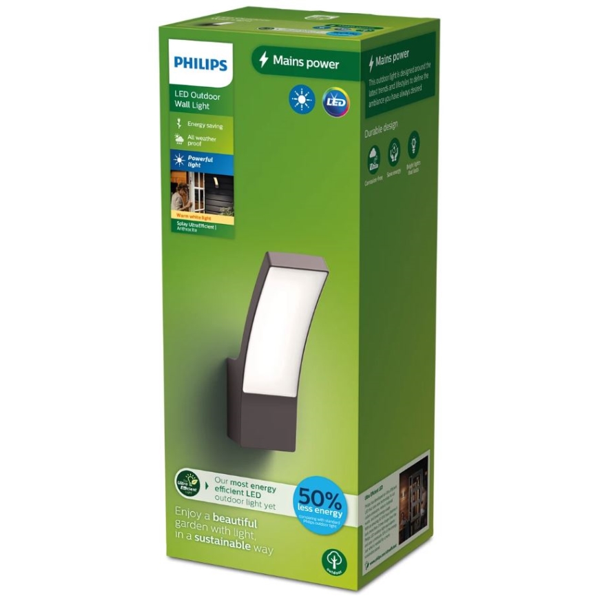 Philips - LED Āra sienas lampa SPLAY LED/3,8W/230V IP44