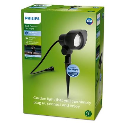 Philips - LED Āra starmetis LED/6W/12V 4000K IP44