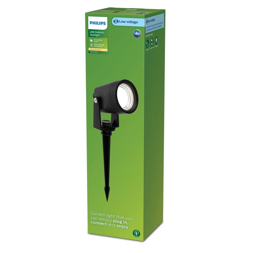 Philips - LED Āra starmetis GARDENLINK REUEL LED/1,5W/24V 2700K IP44