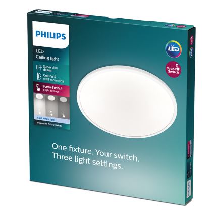 Philips - LED aptumšojams griestu gaismeklis LED/15W/230V 4000K