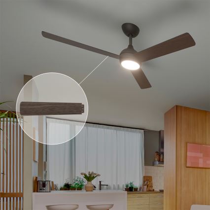 Philips - LED dimmējamais griestu ventilators CIVX LED/24W/230V + tālvadība