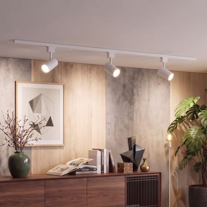 Philips - LED dimējams virziena gaismeklis sliedes sistēmai EASYLINK 3xGU10/6,2W/230V 2200-2700K 1m balts