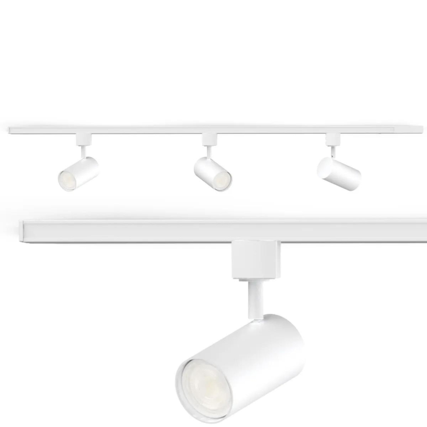 Philips - LED dimējams virziena gaismeklis sliedes sistēmai EASYLINK 3xGU10/7W/230V 2200-2700K 1m balts