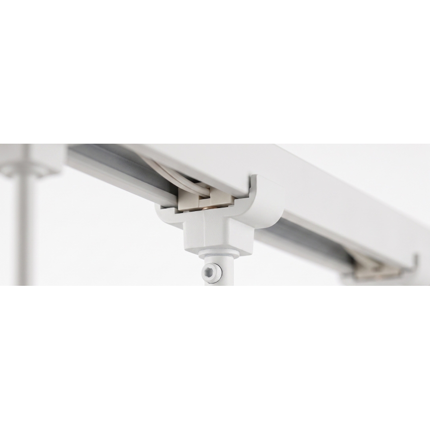 Philips - LED RGBW dimējama lustra uz troses sliežu sistēmā EASYLINK HUE 3xGU10/4,7W/230V 2200-6500K 1m balta + Hue bridge