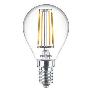 Philips LED filamenta spuldze E14/4,3W/230V 4000K