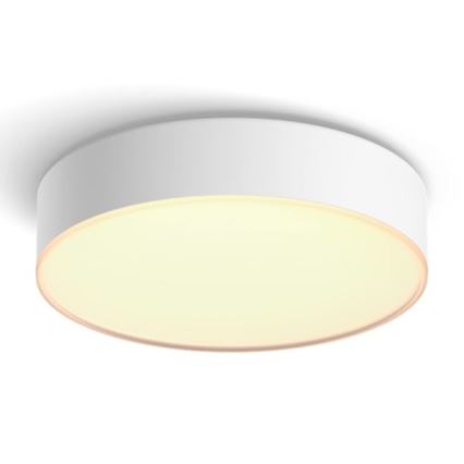 Philips - LED regulējams griestu lukturis Hue LED/9,6W/230V 2200–6500K diam. 261 mm balts + tālvadības pults