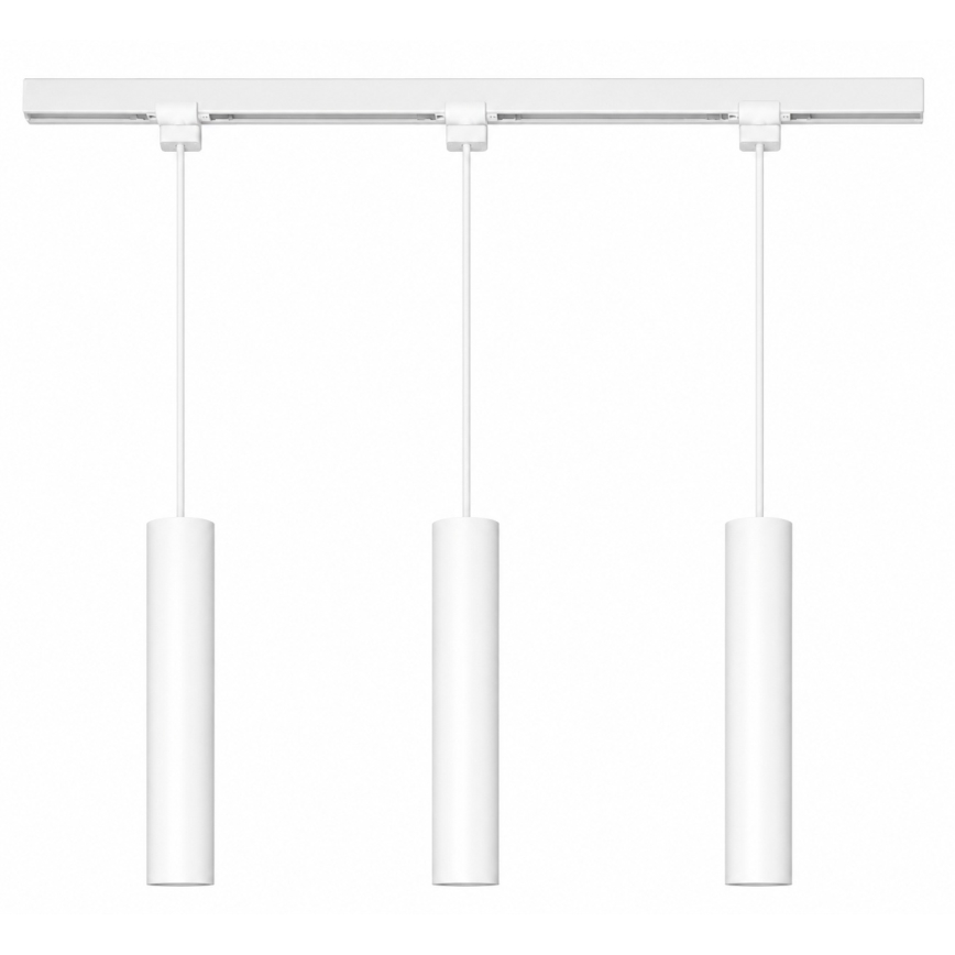 Philips - LED RGBW regulējams gaismeklis uz troses sliežu sistēmā EASYLINK HUE 3xGU10/4,7W/230V 2200-6500K 1m balts