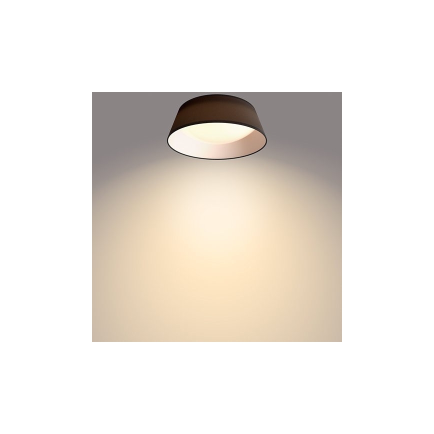 Philips - LED Griestu gaismeklis LED/14W/230V melns