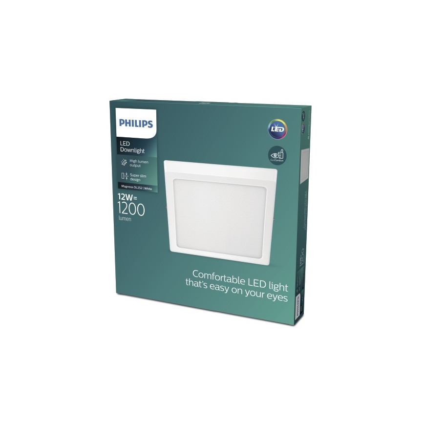 Philips - LED Griestu gaismeklis LED/12W/230V 2700K balts