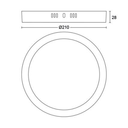 Philips - LED Griestu gaismeklis LED/12W/230V 2700K melns