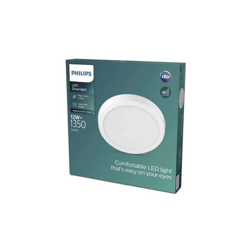 Philips - LED Griestu gaismeklis LED/12W/230V 4000K balts