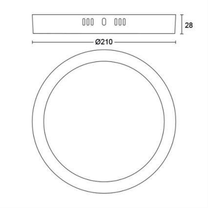 Philips - LED Griestu gaismeklis LED/12W/230V 4000K balts