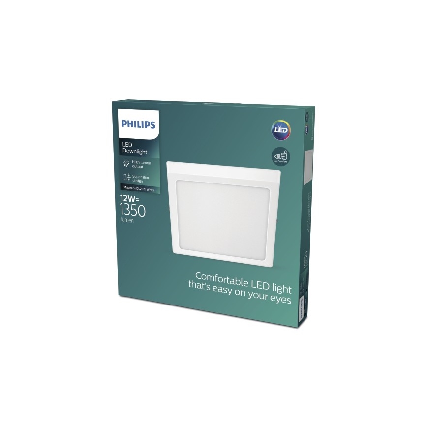 Philips - LED Griestu gaismeklis LED/12W/230V 4000K balts