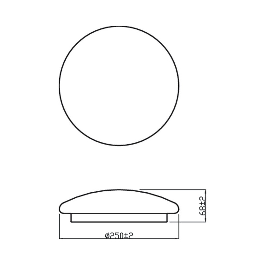 Philips – LED Griestu Gaismeklis MOIRE LED/10W/230V