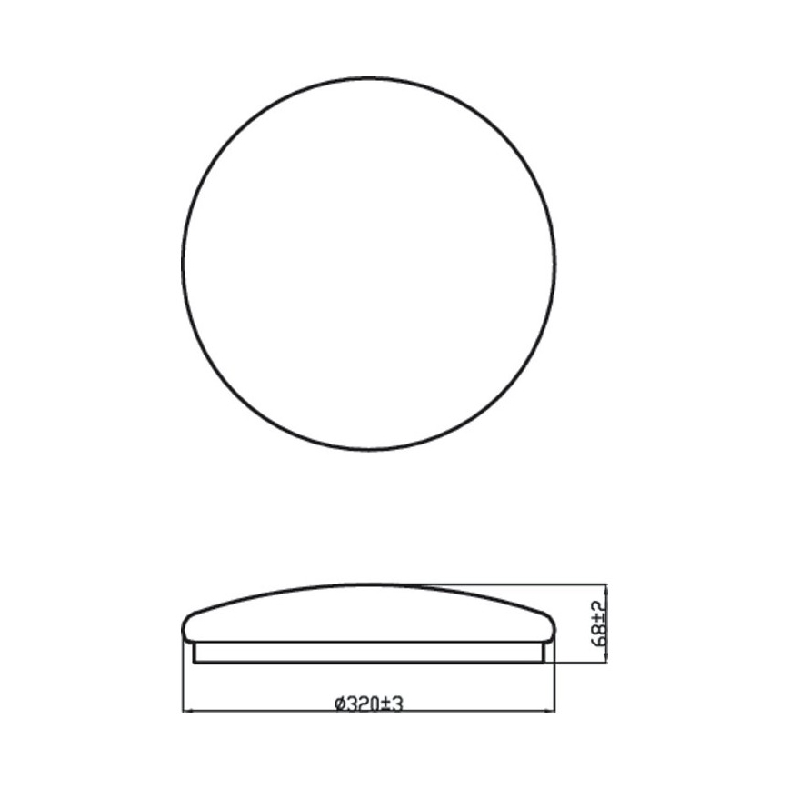 Philips - LED Griestu gaismeklis MOIRE LED/17W/230V