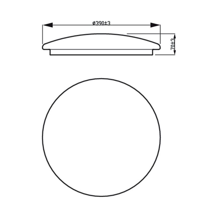 Philips - LED Griestu gaismeklis MOIRE LED/20W/230V 4000K