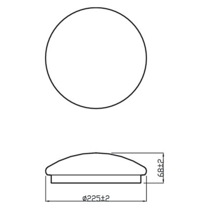 Philips - LED Griestu gaismeklis MOIRE LED/6W/230V