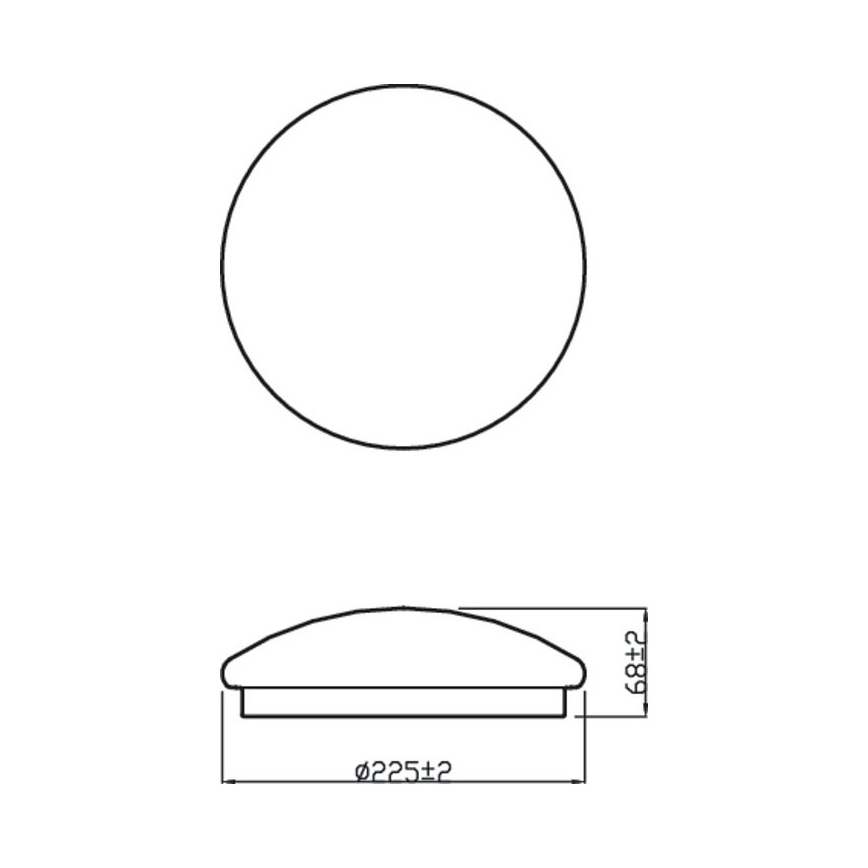Philips - LED Griestu gaismeklis MOIRE LED/6W/230V