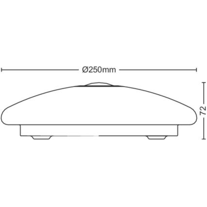 Philips - LED Griestu lampa ar sensoru MAUVE LED/6W/230V