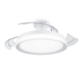 Philips - LED Griestu lampa ar ventilatoru BLISS LED/35W/230V 5500/4000/2700K balta + tālvadības pults