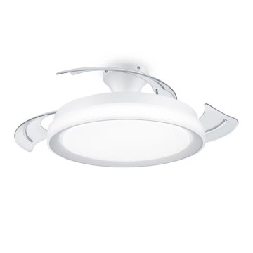 Philips - LED Griestu lampa ar ventilatoru BLISS LED/35W/230V 5500/4000/2700K balta + tālvadības pults