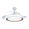 Philips - LED griestu lampa ar ventilatoru LED/35W/230V 5500/4000/2700K zelta + ar tālvadības pulti