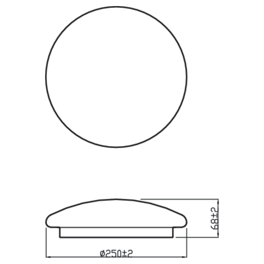 Philips - LED Griestu lampa MOIRE CL200 LED/10W/230V