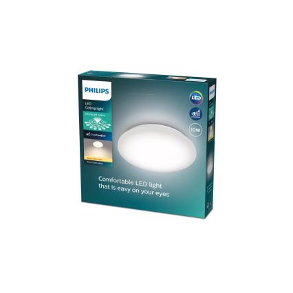 Philips - LED griestu lampa MOIRE LED/10W/230V 2700K Ø 24 cm