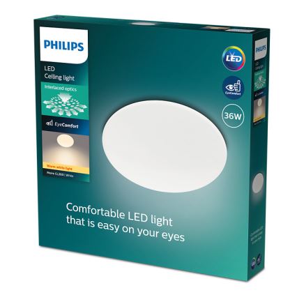 Philips - LED Griestu lampa MOIRE LED/36W/230V 2700K