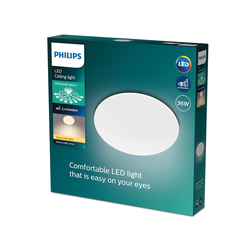 Philips - LED Griestu lampa MOIRE LED/36W/230V 2700K