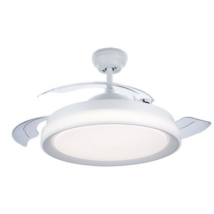 Philips - LED Griestu ventilators LED/35W/230V 5500/4000/2700K balts + tālvadības pults