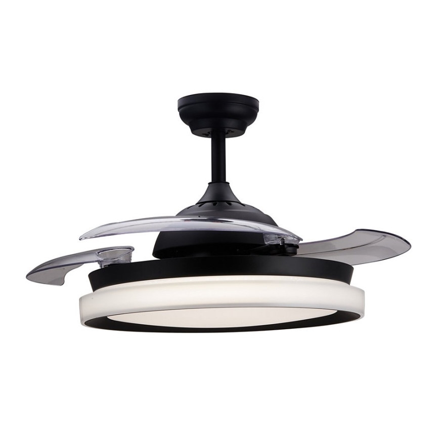 Philips - LED Griestu ventilators LED/35W/230V 5500/4000/2700K melns + tālvadības pults