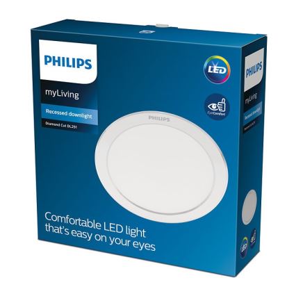 Philips - LED Iebūvējamais gaismeklis LED/17W/230V 4000K