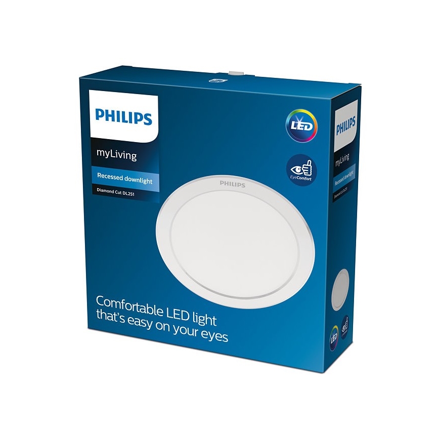 Philips - LED Iebūvējamais gaismeklis LED/17W/230V 4000K