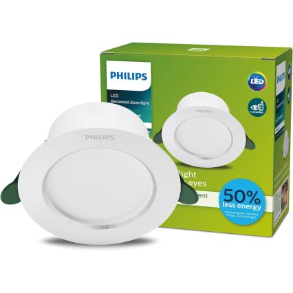 Philips - LED Iegremdējama lampa LED/6,5W/230V 3000K