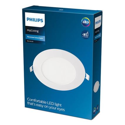 Philips - LED Iegremdējama lampa SLIM LED/9W/230V 3000K