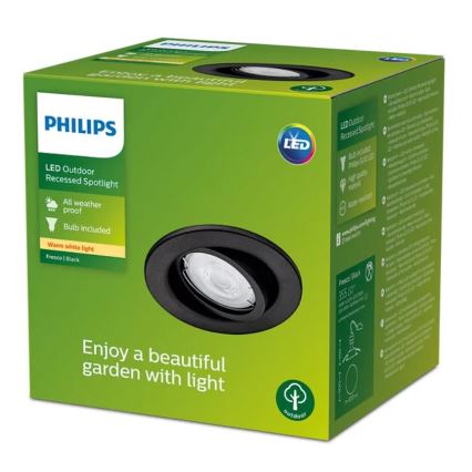 Philips - LED Iegremdējama vannas istabas lampa FRESCO LED/4,6W/230V IP23