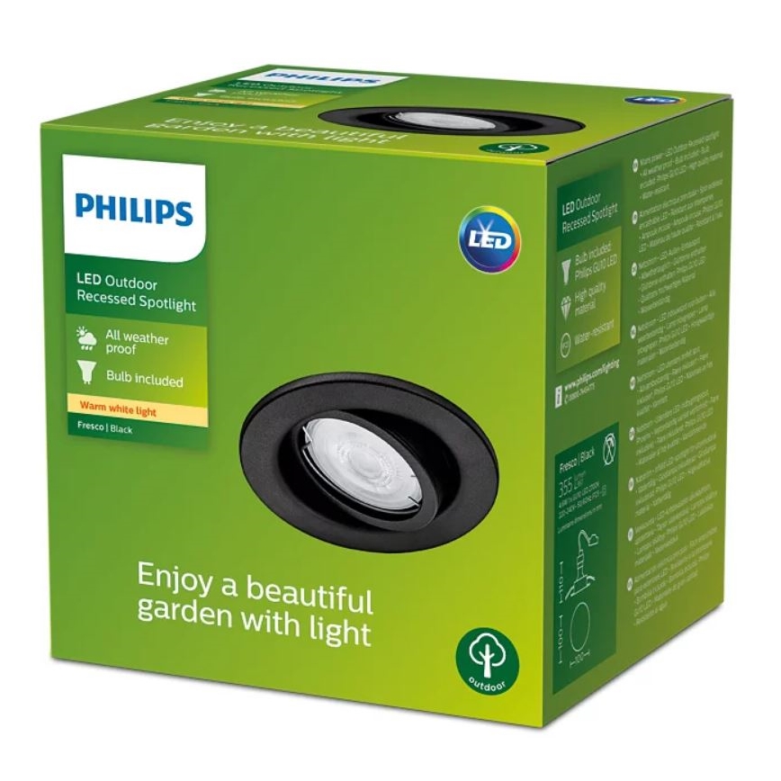 Philips - LED Iegremdējama vannas istabas lampa FRESCO LED/4,6W/230V IP23