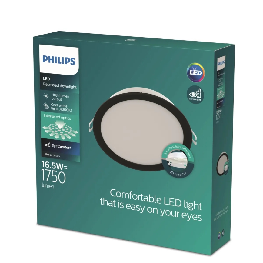 Philips - LED ieliekamais gaismeklis MESON LED/16,5W/230V 4000K