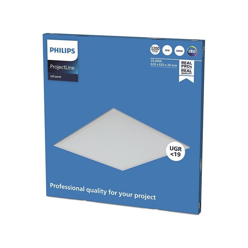 Philips - LED Panelis iegremdējams PROJECTLINE LED/36W/230V 62x62 cm