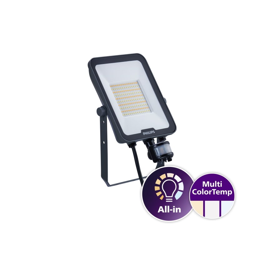Philips - LED prožektors ar kustības un krēslas sensoru LEDINAIRE ALL-IN LED/50W/230V 3000/4000/6500K IP65