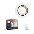 Philips - LED regulējams apgaismojums Hue MILLISKIN 1xGU10/5,5W/230V ar tālvadības pulti