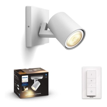 Philips - LED regulējams apgaismojums Hue RUNNER 1xGU10/5W/230V ar tālvadības pulti