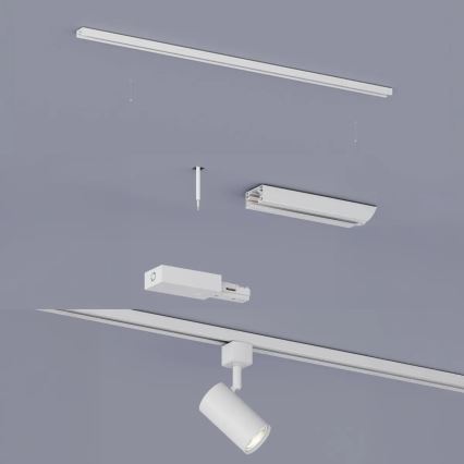 Philips - LED RGBW ar regulējamu spilgtumu sliežu sistēmas prožektors EASYLINK HUE 3xGU10/4,7W/230V 2200-6500K 1m balts