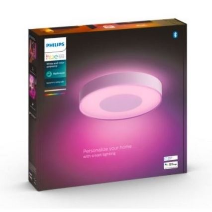 Philips - LED RGB Aptmšojams vannas istabas gaismeklis Hue XAMENTO LED/52,5W/230V IP44 d. 425 mm 2000-6500K