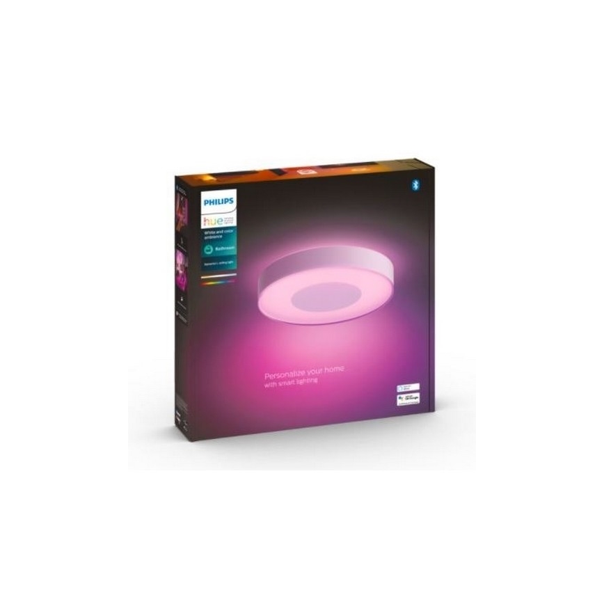 Philips - LED RGB Aptmšojams vannas istabas gaismeklis Hue XAMENTO LED/52,5W/230V IP44 d. 425 mm 2000-6500K