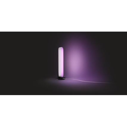 Philips - LED RGB Aptumšojama galda lampa Hue PLAY LED/6W/230V, balta