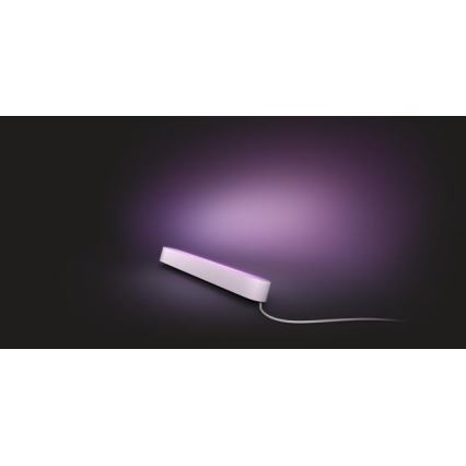 Philips - LED RGB Aptumšojama galda lampa Hue PLAY LED/6W/230V, balta